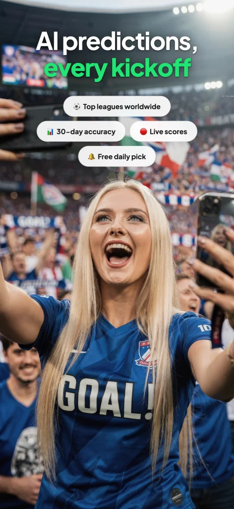 Goalii — AI predictions, every kickoff